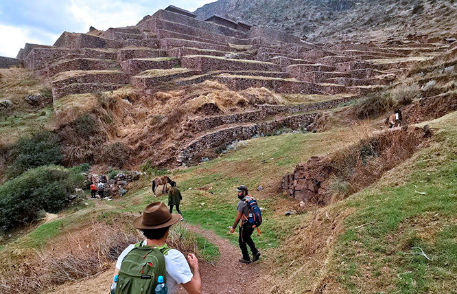 Huchuy Qosqo in the Sacred Valley